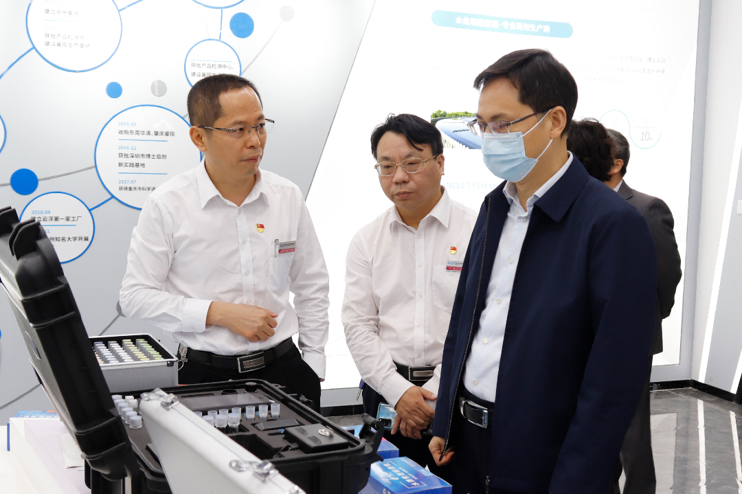 龙岗区委书记张礼卫到K8凯发国际首页登录调研指导