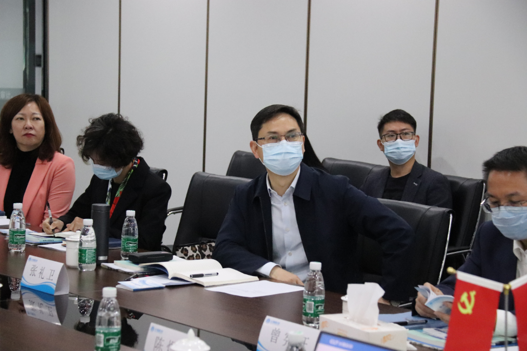 龙岗区委书记张礼卫到K8凯发国际首页登录调研指导