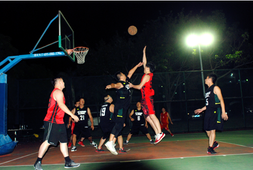 K8凯发国际首页登录科技&南方水务篮球友谊赛